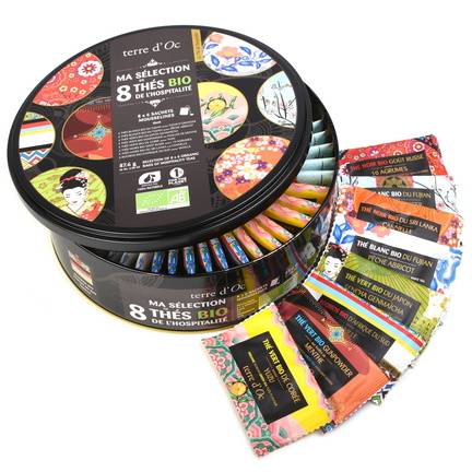 Terre d'Oc - Coffret assortiment 48 sachets de thés BIO 86,4 g - Terre d'Oc - Image 1