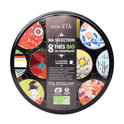Terre d'Oc - Coffret assortiment 48 sachets de thés BIO 86,4 g - Terre d'Oc - Image 2