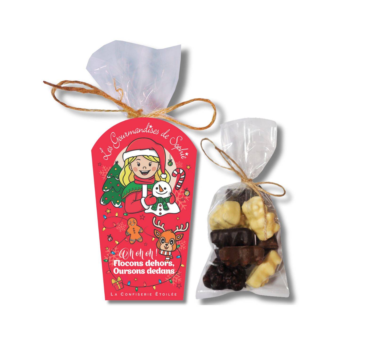 Les Gourmandises de Sophie - Pot magique oursons 160 g - Les Gourmandises de Sophie