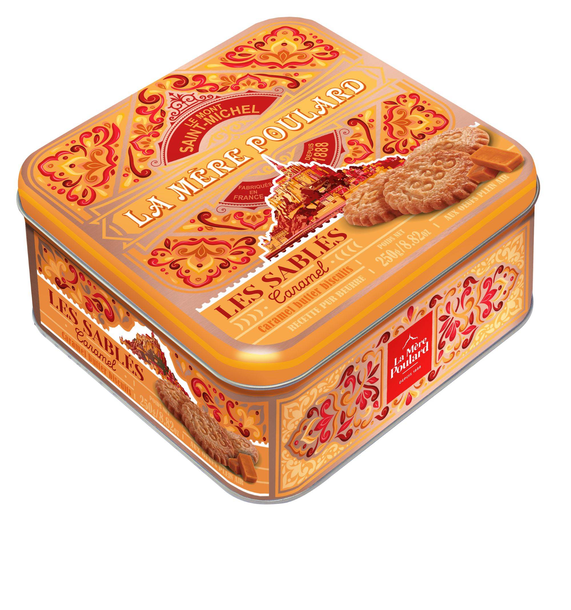 La Mère Poulard - Coffret de sablés caramel 250 g - La  Mère Poulard - Image 2