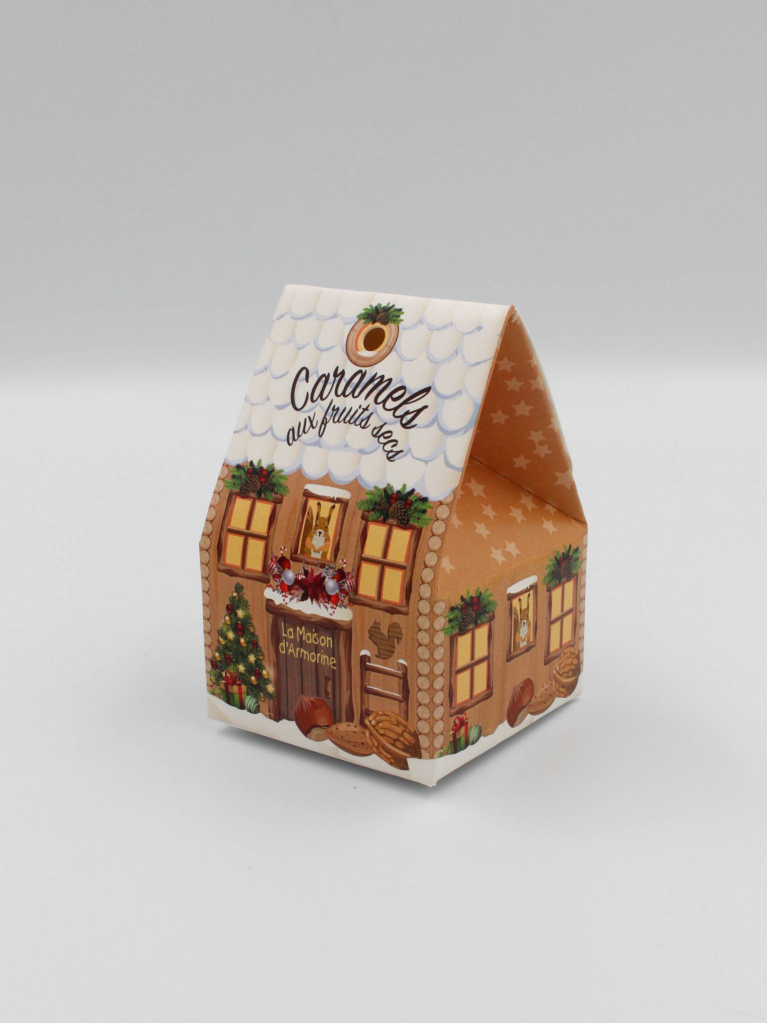 La Maison d Armorine - Caramels tendres au beurre salé et aux fruits secs chalet 40 g - La Maison d'Armorine - Image 1