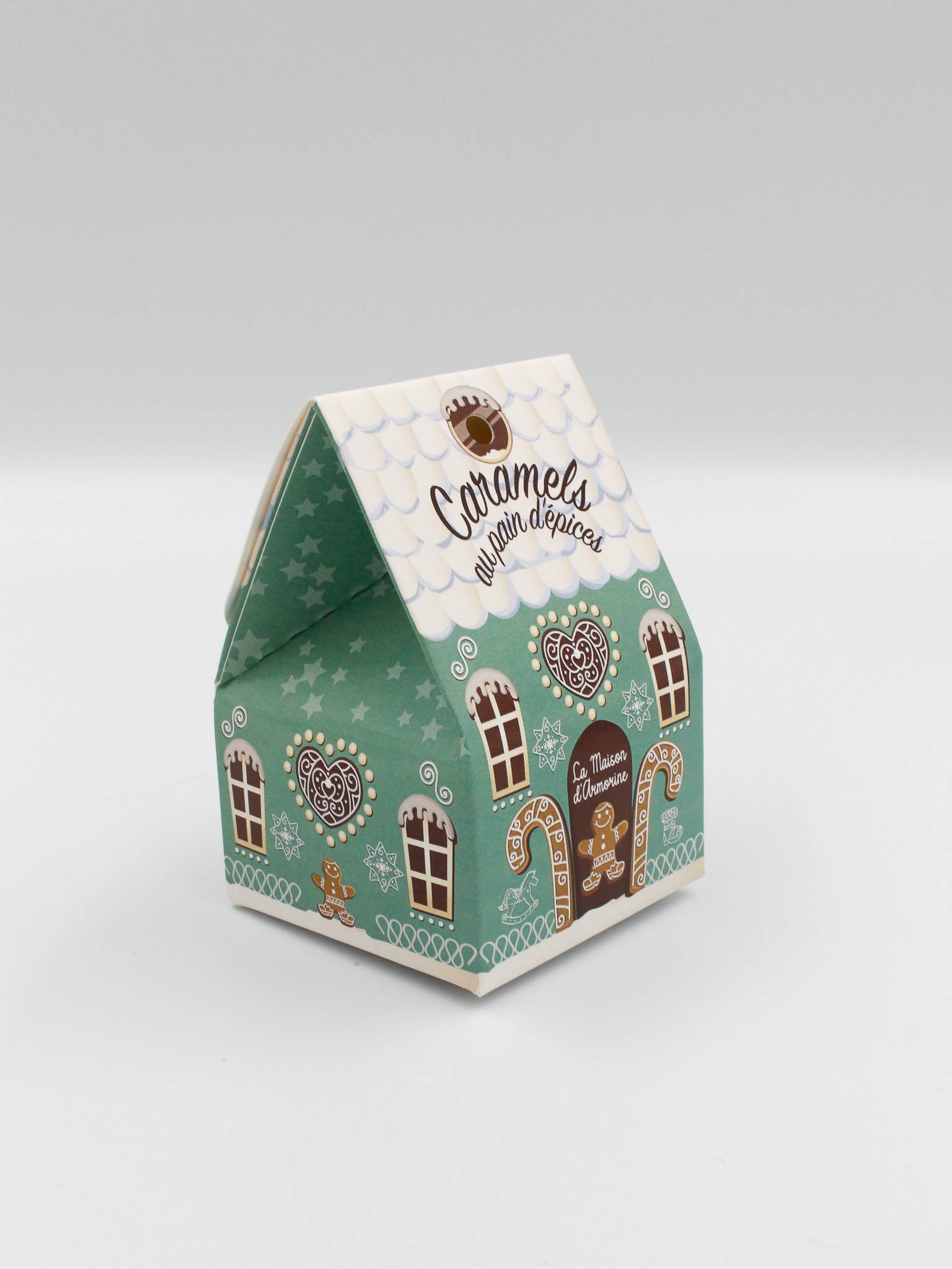 La Maison d Armorine - Caramels tendres au beurre salé au pain d'épices bio chalet 40 g - La Maison d'Armorine - Image 3