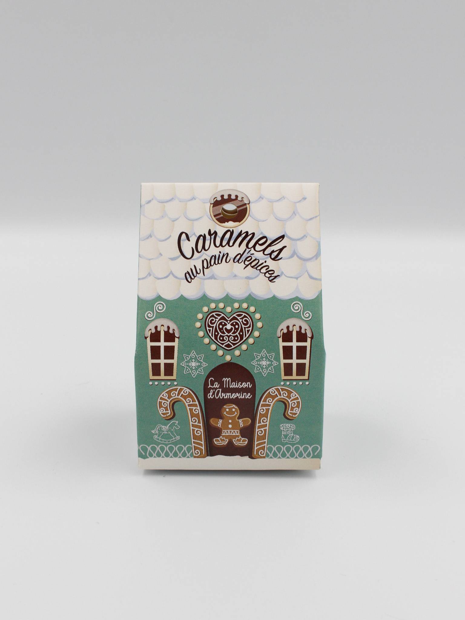 La Maison d Armorine - Caramels tendres au beurre salé au pain d'épices bio chalet 40 g - La Maison d'Armorine - Image 2