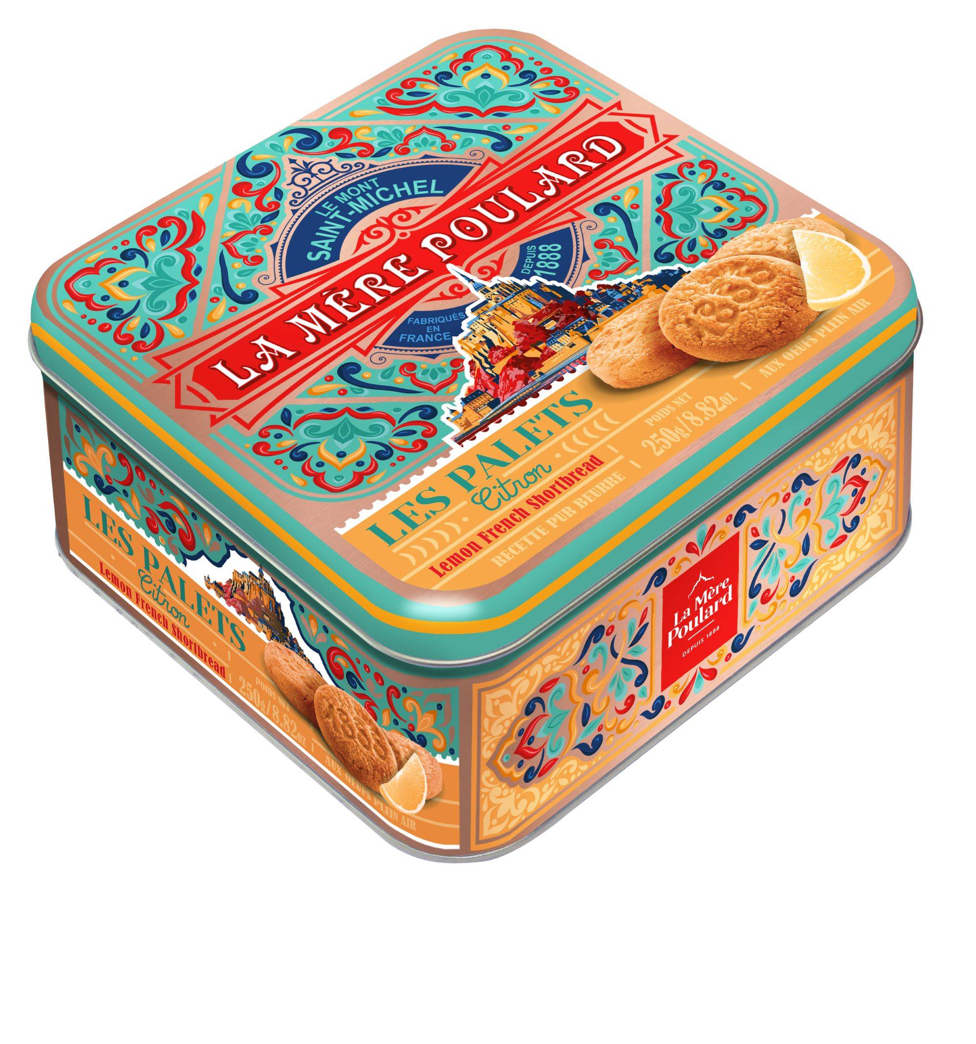 La Mère Poulard - Coffret de palets citron 250 g - La Mère Poulard