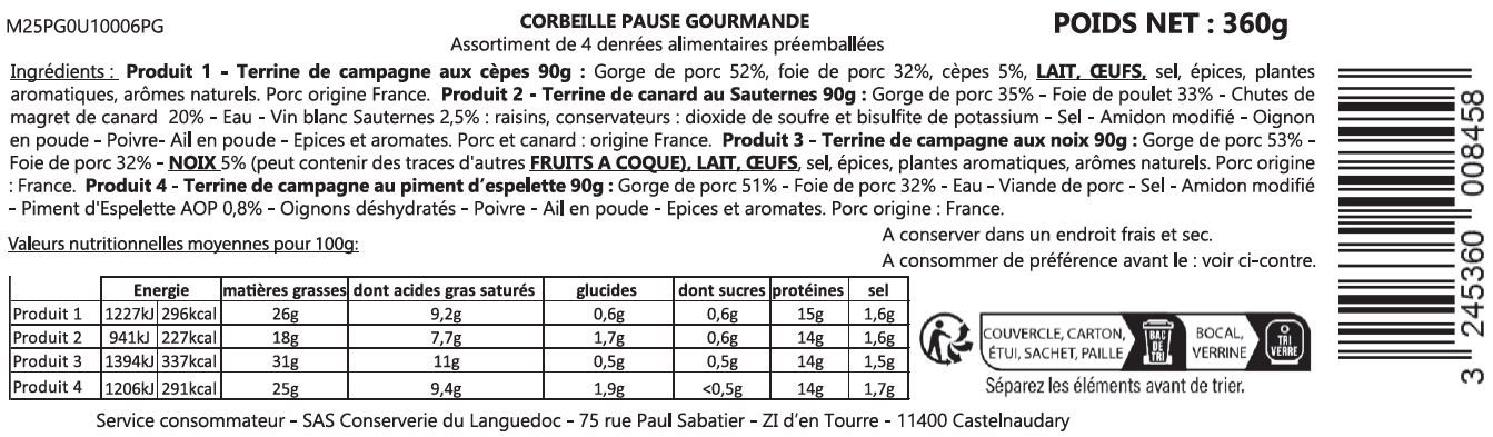 Près des Gourmets - Coffret "Pause gourmande" - Près des gourmets - Image 4