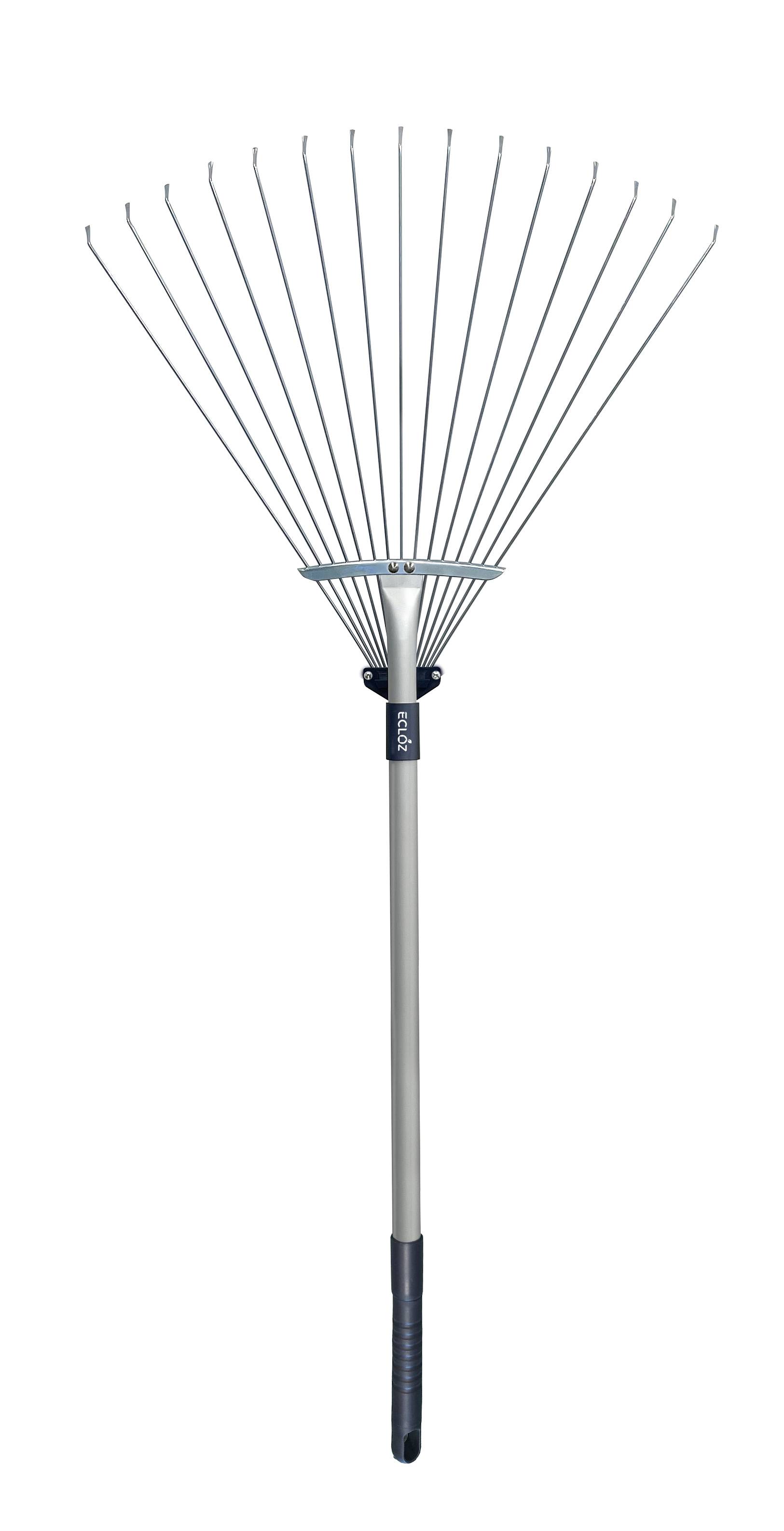 Ecloz - Balai de jardin télescopique compact - 15 dents - ECLOZ - Image 3