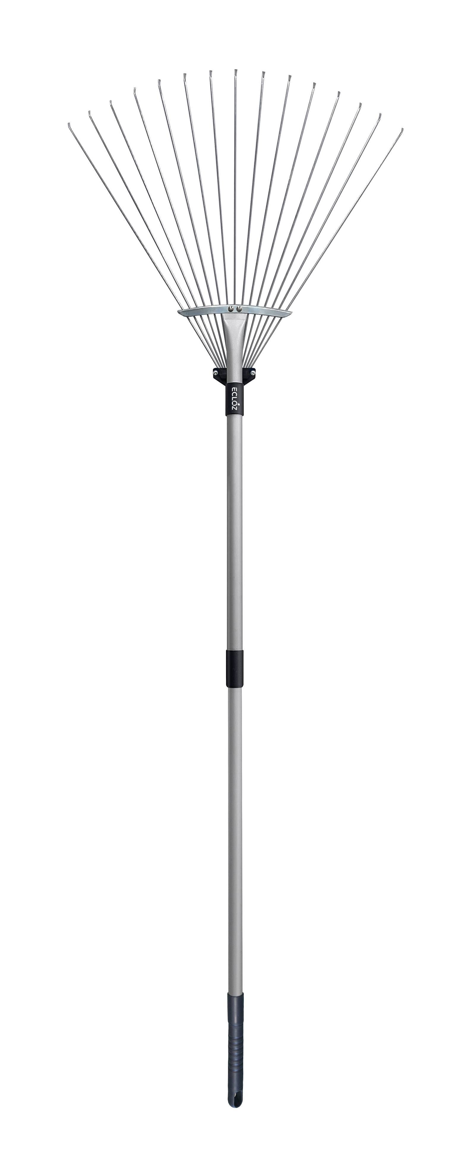 Ecloz - Balai de jardin télescopique compact - 15 dents - ECLOZ - Image 2