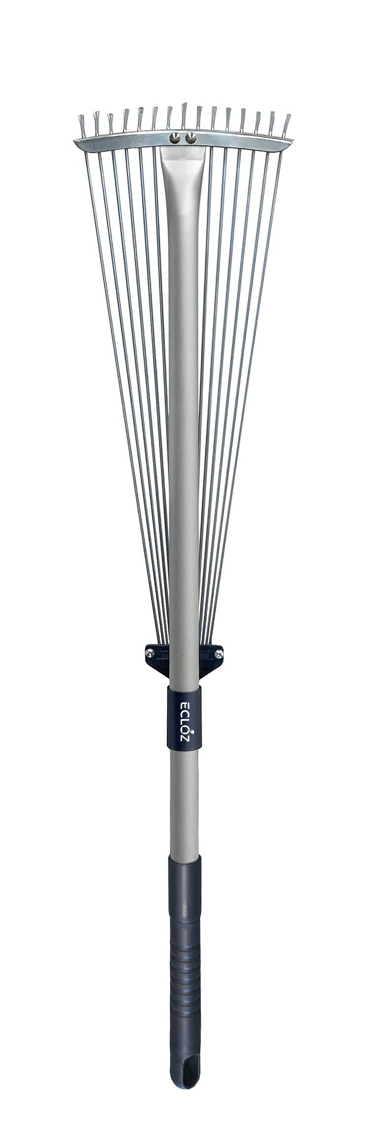 Ecloz - Balai de jardin télescopique compact - 15 dents - ECLOZ - Image 4