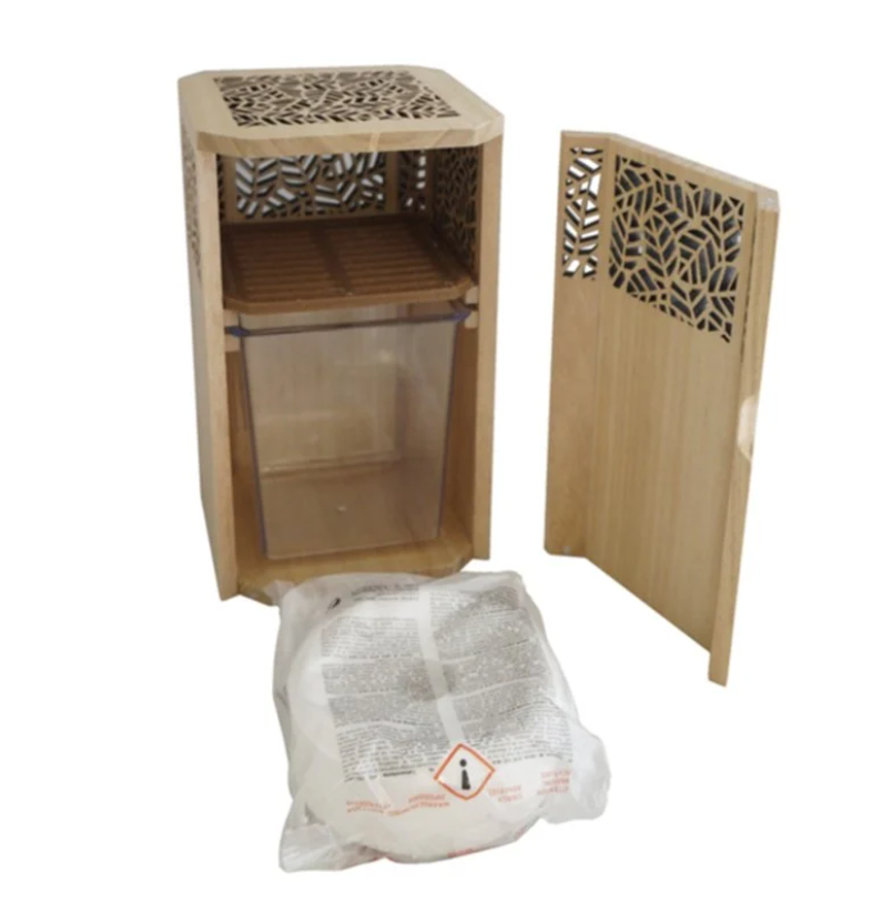 Seko - Absorbeur en bois Bali + 1 recharge neutre 450gr - Seko - Image 2