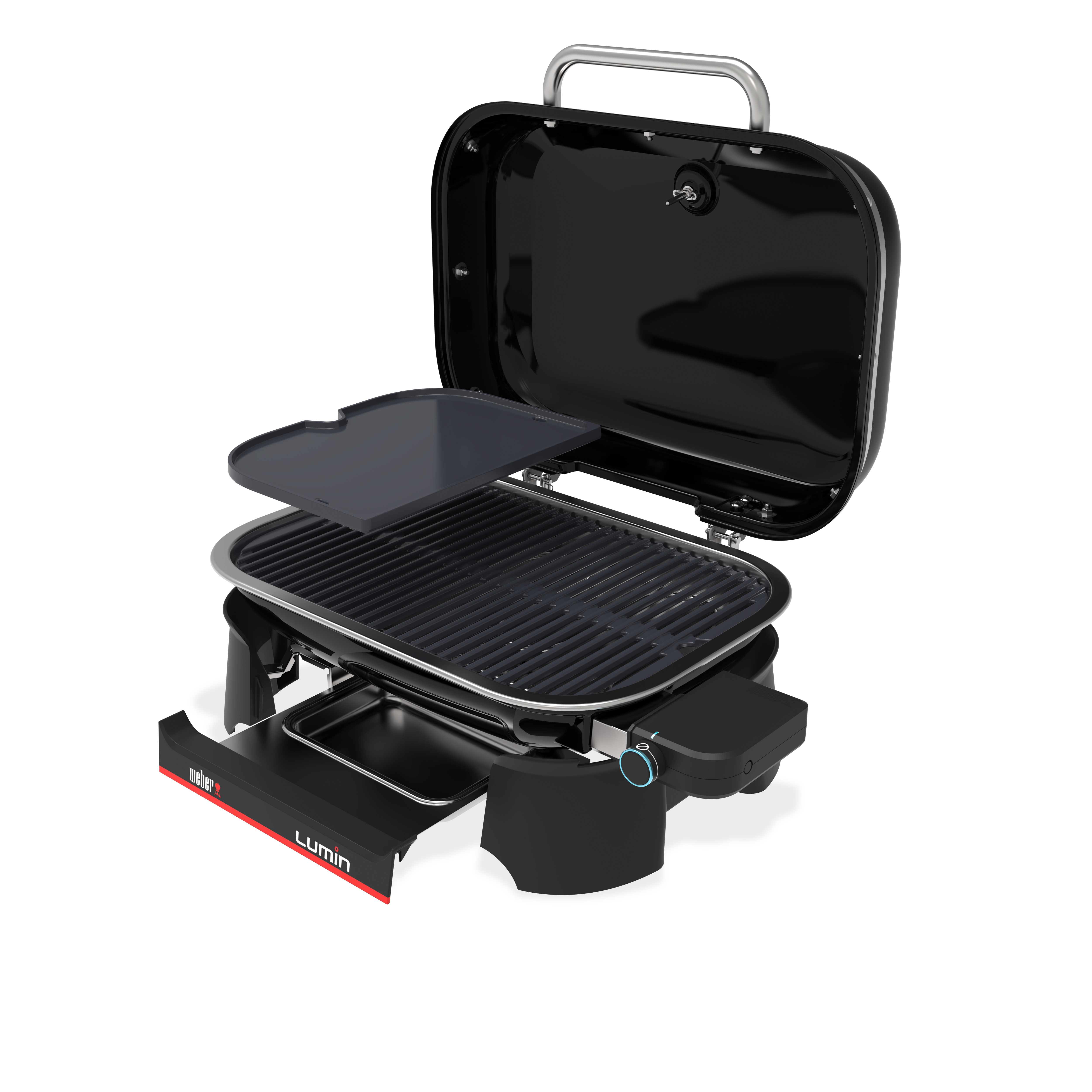 Weber - BARBECUE ELECTRIQUE LUMIN + PLANCHA BLACK