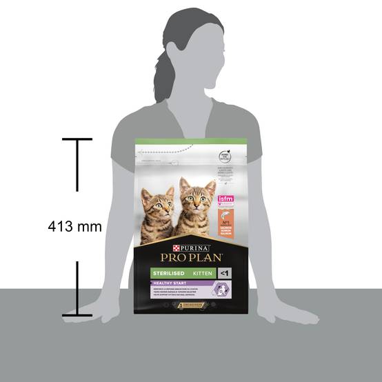 PRO PLAN Sterilised Kitten HEALTHY START Saumon 3kg - Image 4