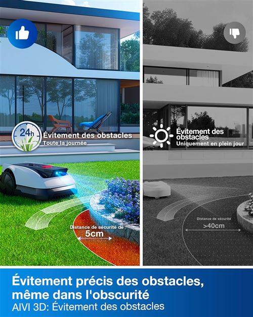 Ecovacs - Tondeuse robot GOAT O800 RTK - ECOVACS - Image 3