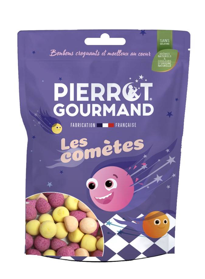 Pierrot Gourmand - Bonbons Comètes 100 g - Pierrot Gourmand