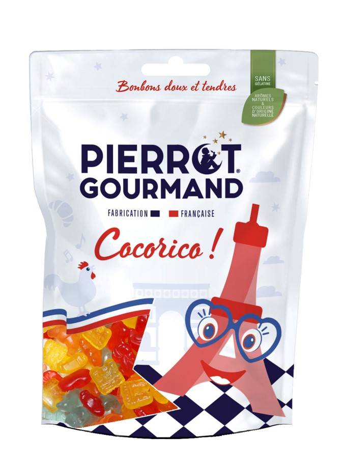 Pierrot Gourmand - Bonbons Cocorico 100 g - Pierrot Gourmand