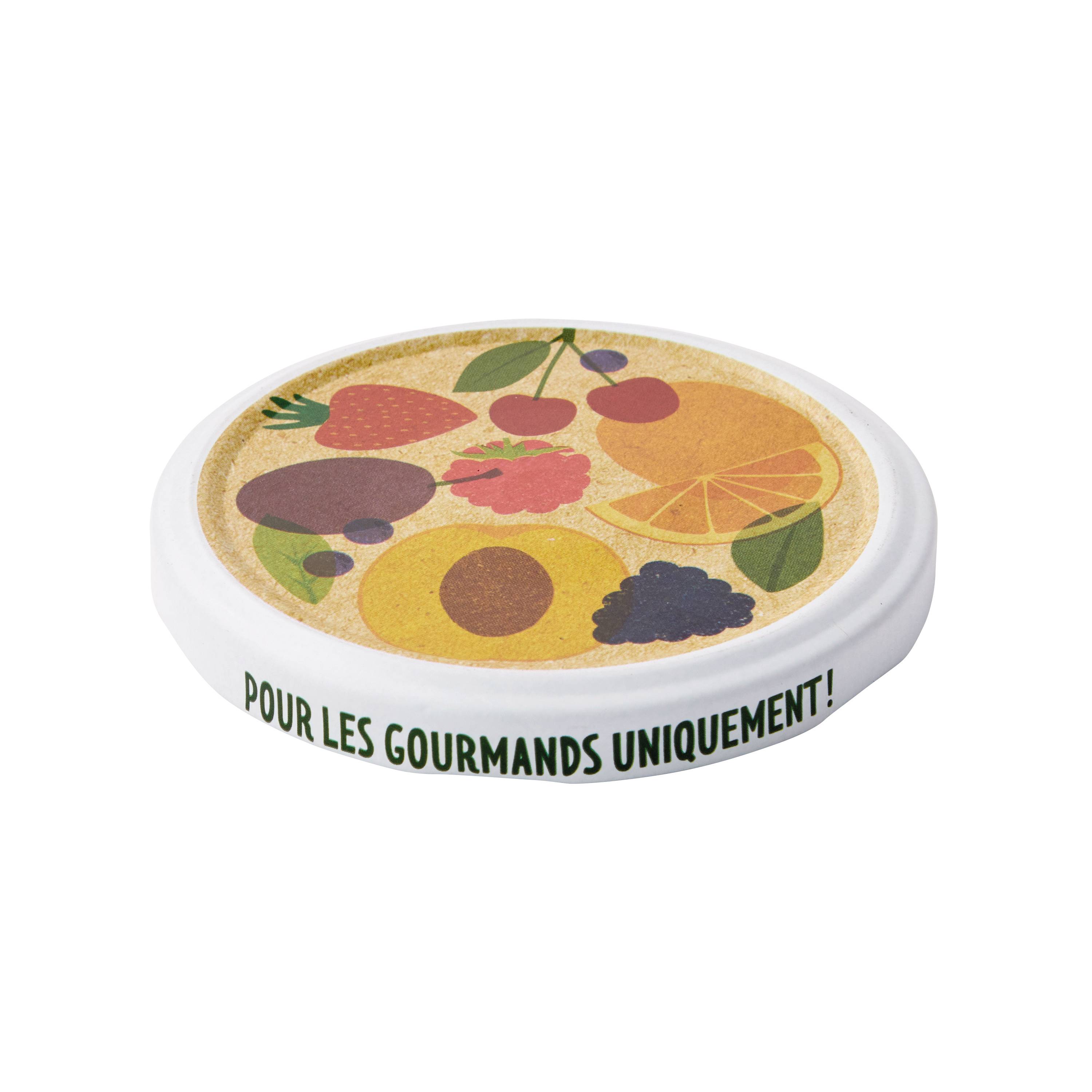 Invivo Nous On Sème - Couvercles pour pots à confitures Ø 82 mm x6 - INVIVO Nous on sème - Image 3