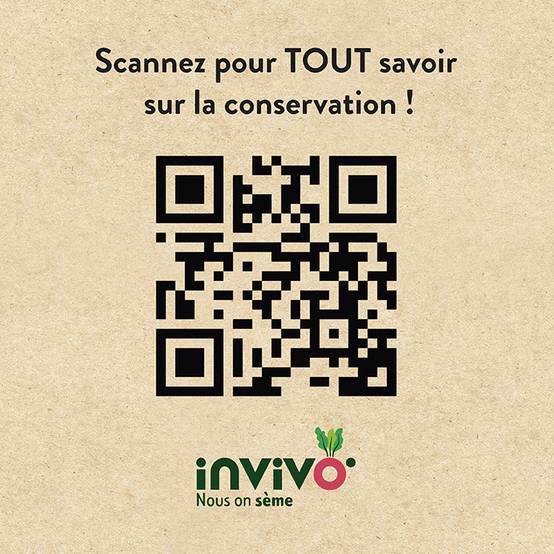 Invivo Nous On Sème - Pots à confiture 385 ml Ø 82 mm x6 - INVIVO Nous on sème - Image 4
