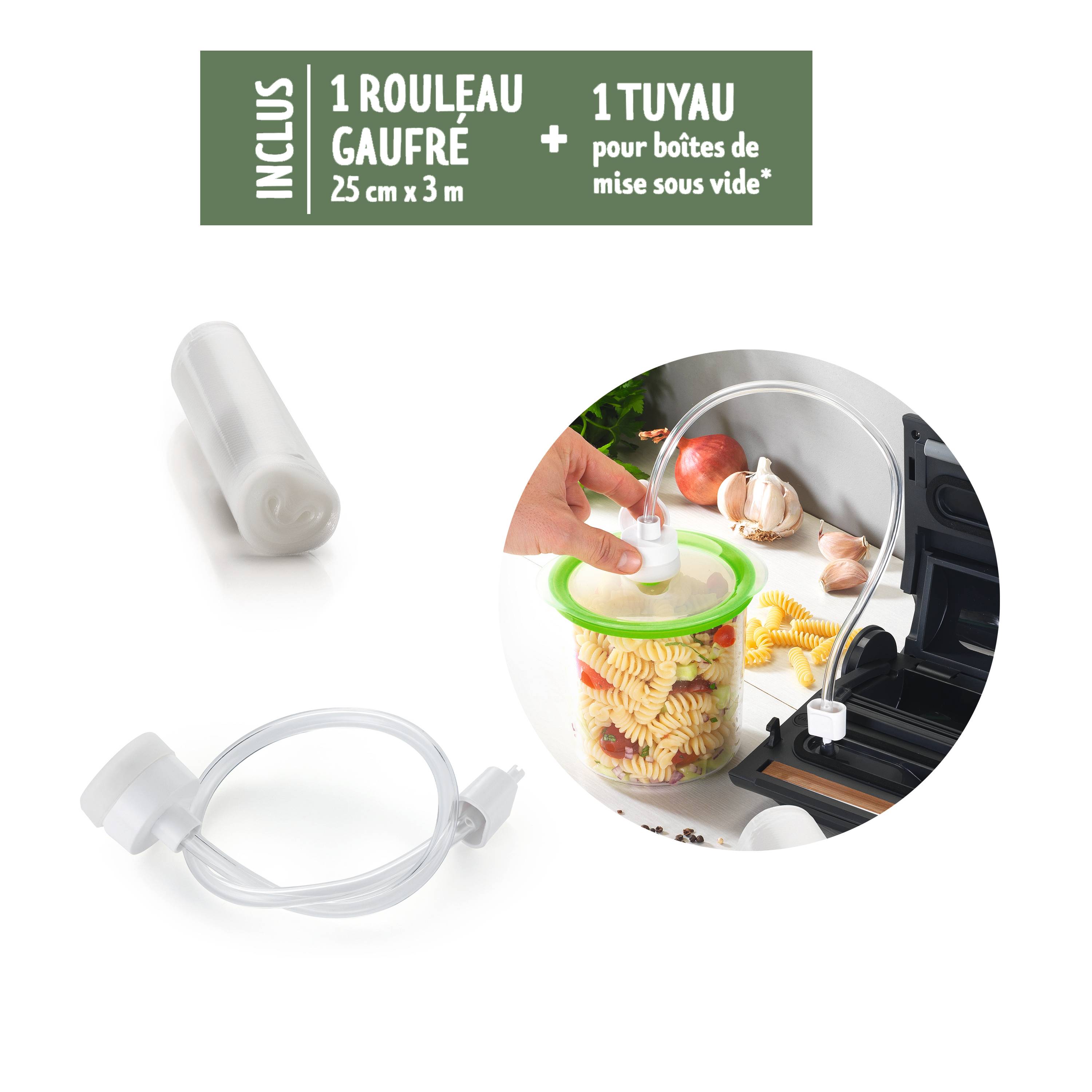 Invivo Nous On Sème - Machine sous vide avec range-rouleau - INVIVO Nous on sème - Image 3