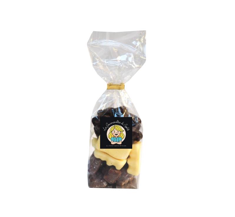 Les Gourmandises de Sophie - Guimauve 3 chocolats oursons 150 g - Les Gourmandises de Sophie