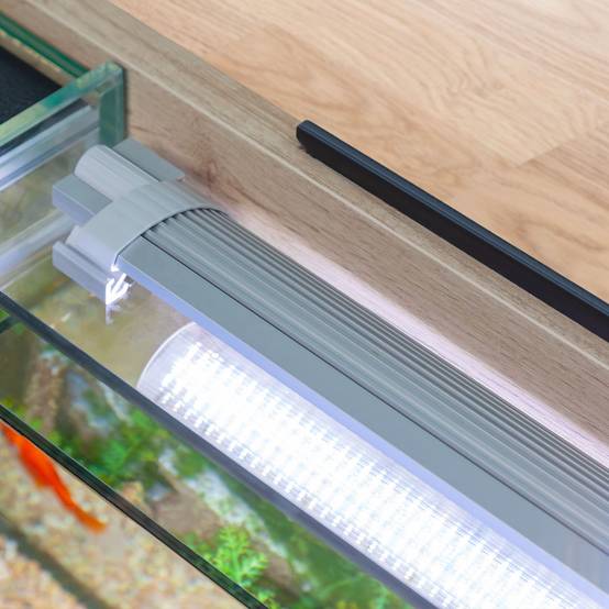 Aquatlantis - Ensemble Aquarium pour poissons Aquatable Chêne Clair 177 L - Aquatlantis - Image 7