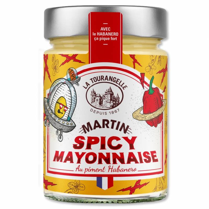 La Tourangelle - Mayonnaise spicy 270 g - La Tourangelle