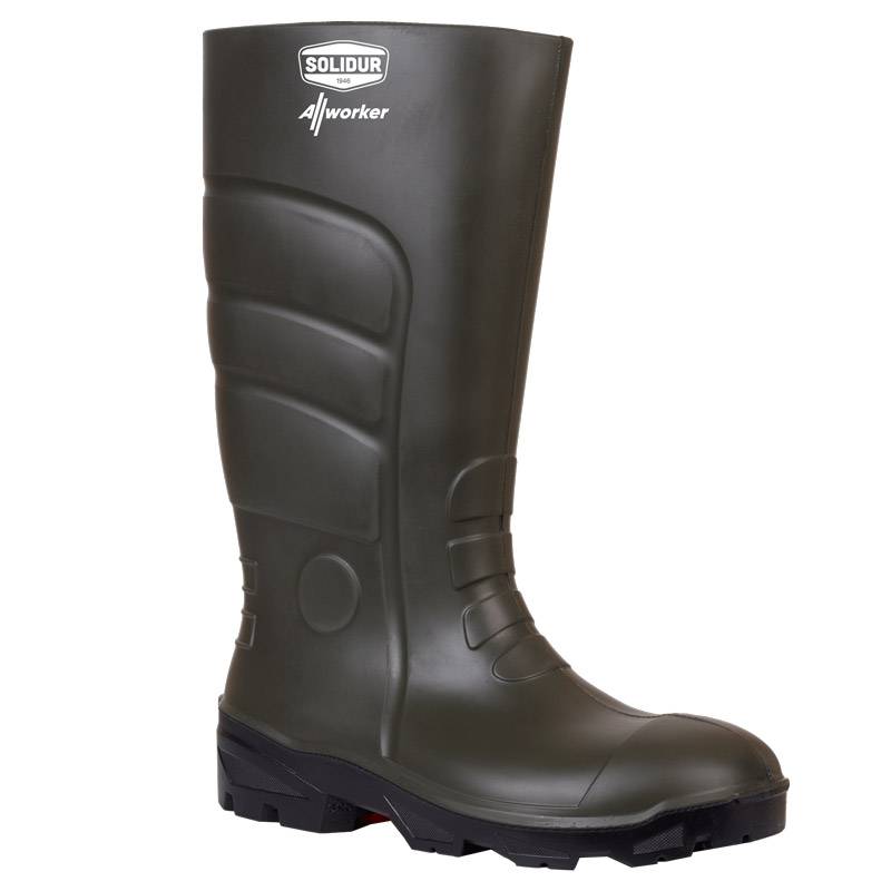 Solidur - Bottes de travail ALLWORKER vert taille 44 - Solidur - Image 4