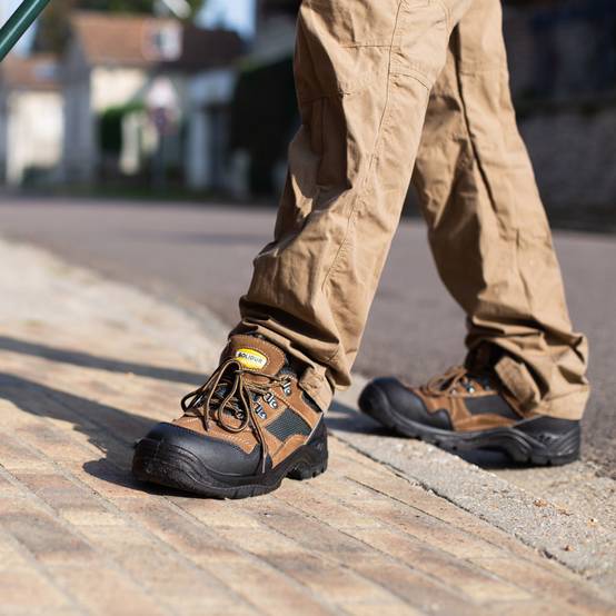 Solidur - Chaussures de sécurité Dales marron taille 39 - Solidur - Image 2