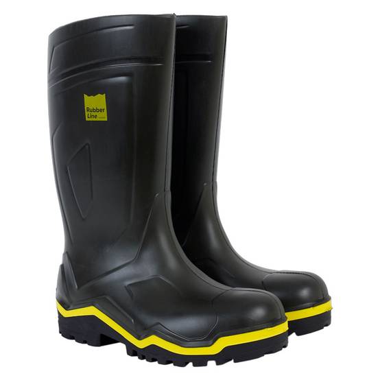 Solidur - Bottes de travail RUBBER LINE vert taille 48 - Solidur - Image 4