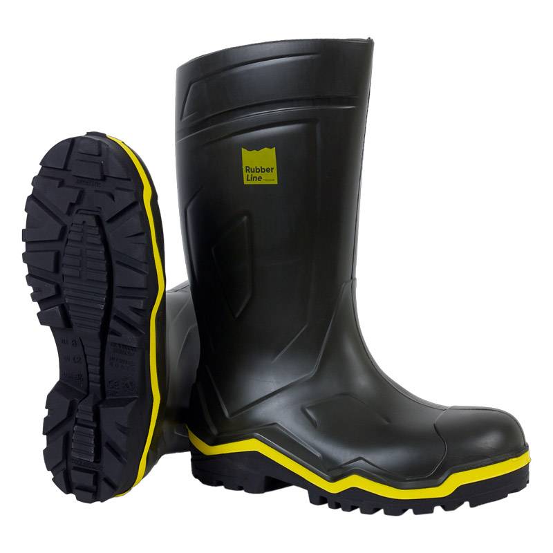 Solidur - Bottes de travail RUBBER LINE vert taille 42 - Solidur - Image 1