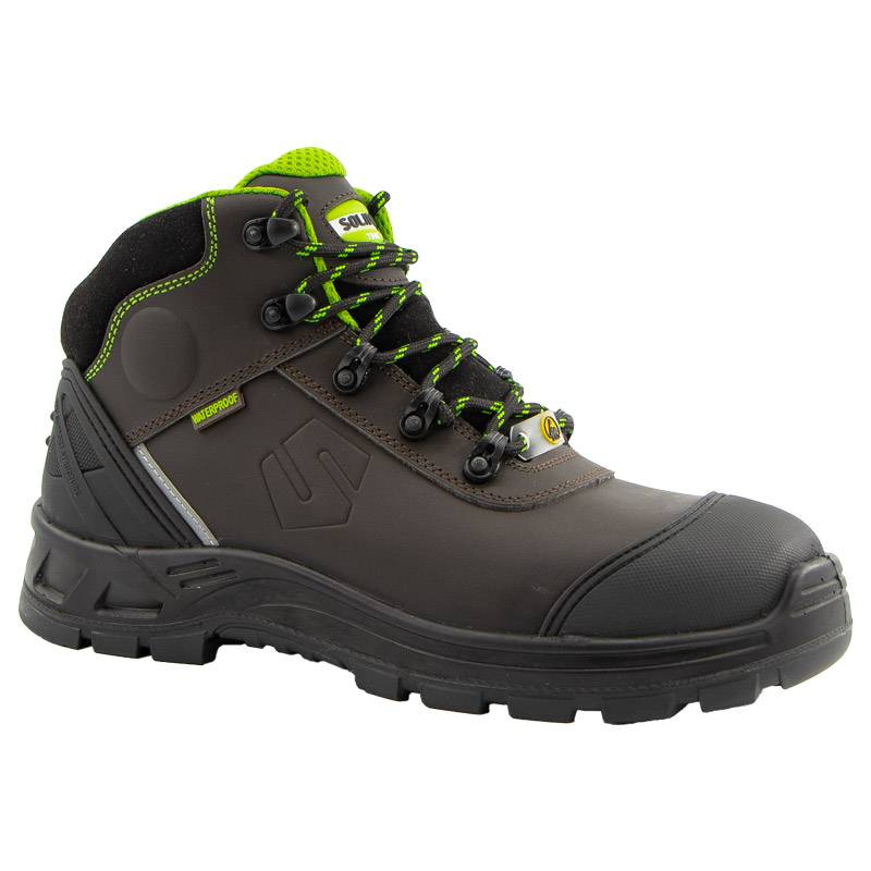 Solidur - Chaussures de sécurité Mallo marron taille 38 - Solidur - Image 1
