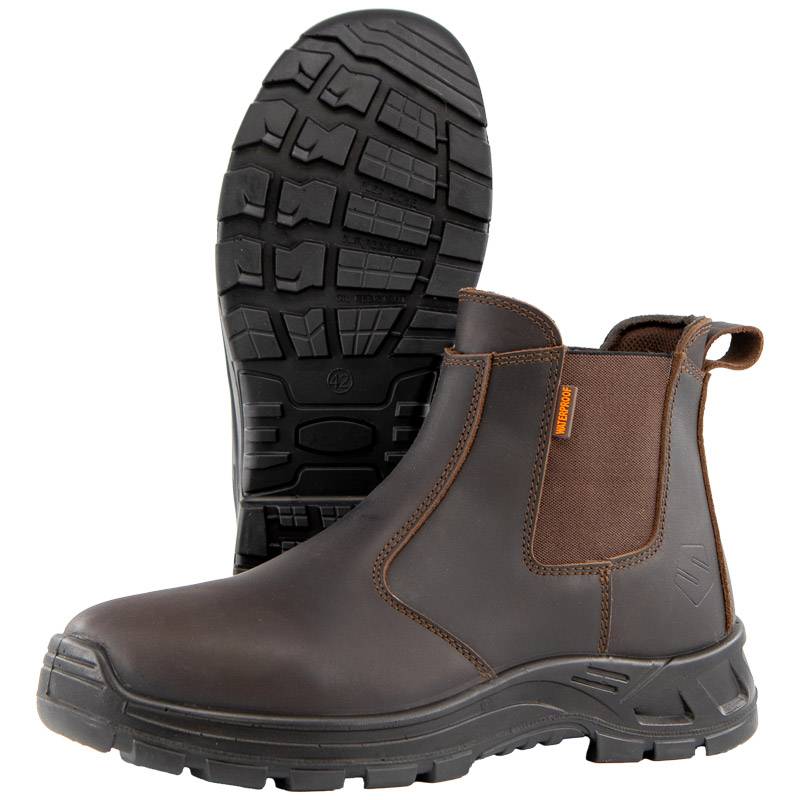 Solidur - Chaussures de travail bottine Solden marron taille 41 - Solidur - Image 3