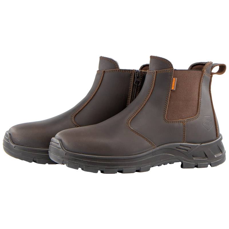 Solidur - Chaussures de travail bottine Solden marron taille 41 - Solidur - Image 10