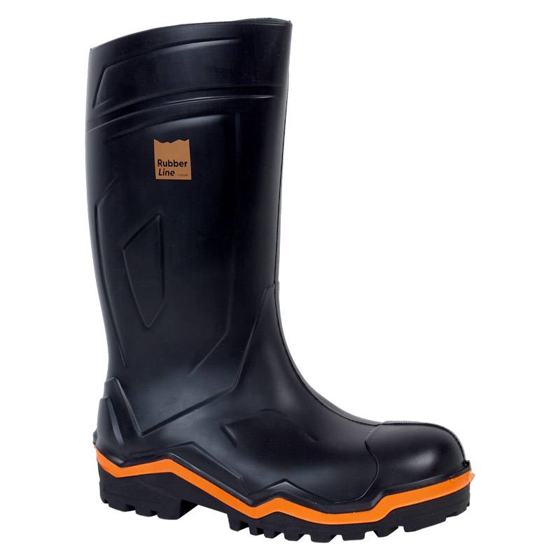 Solidur - Bottes de sécurité RUBBER LINE noir taille 48 - Solidur - Image 4