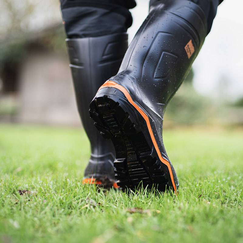 Solidur - Bottes de sécurité RUBBER LINE noir taille 48 - Solidur - Image 3