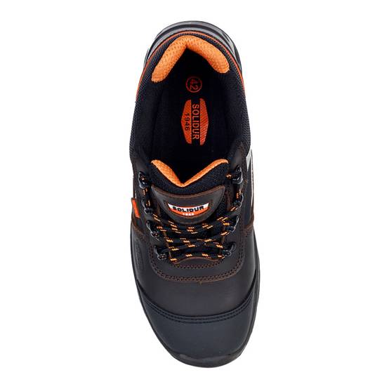 Solidur - Chaussures de sécurité OMEGA marron noir taille 43 - Solidur - Image 4