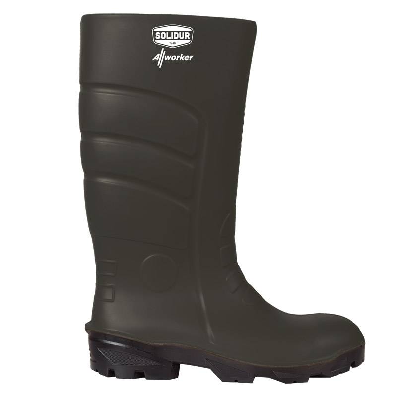 Solidur - Bottes de sécurité ALLWORKER vert taille 43 - Solidur - Image 5