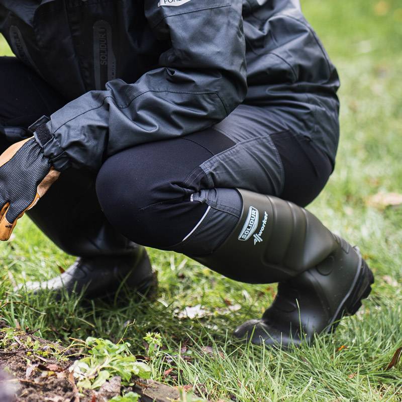 Solidur - Bottes de sécurité ALLWORKER vert taille 43 - Solidur - Image 7