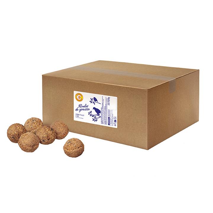 Marque Economique - Carton de 120 boules de graisse pour oiseaux - Image 3