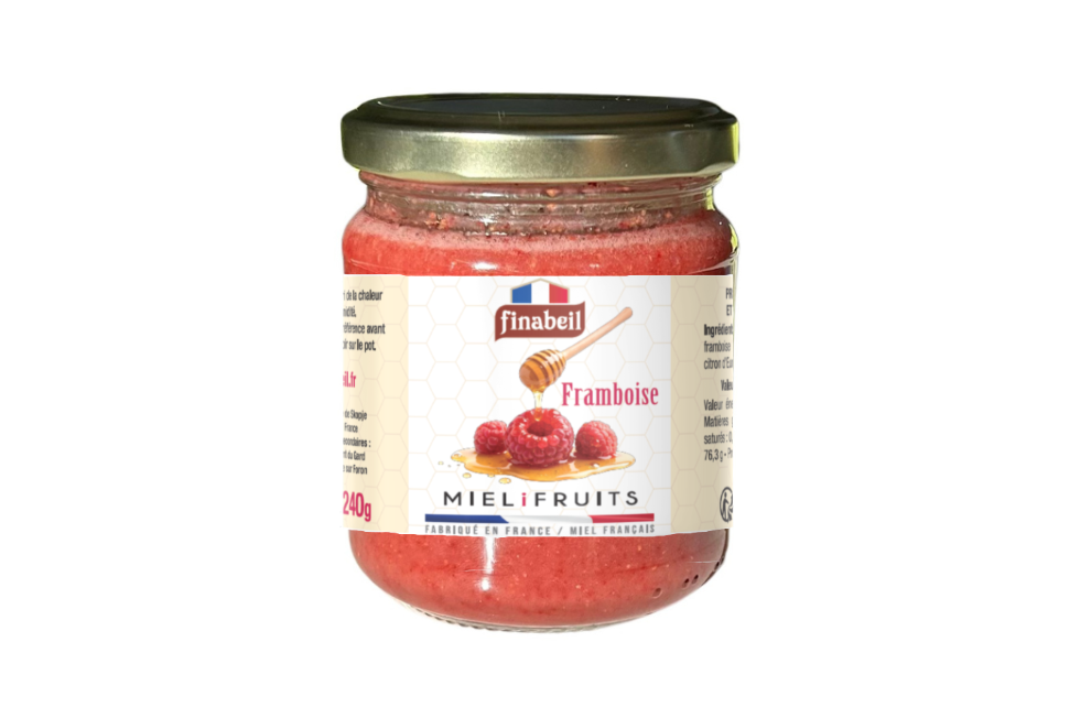 Finabeil - Mielifruit Framboise 240 g - Finabeil - Image 1