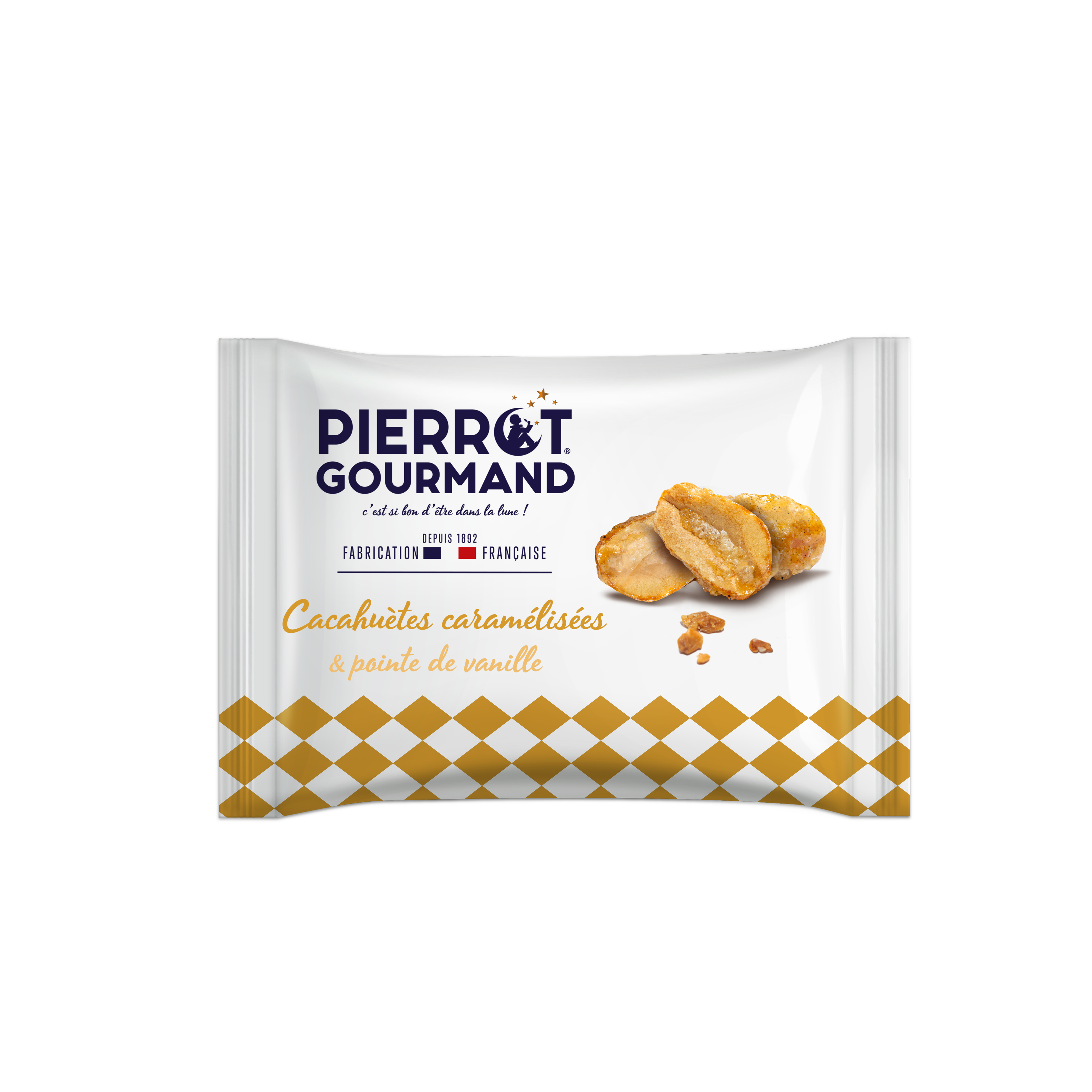 Pierrot Gourmand - Cacahuétes caramélisées et pointe de vanille 45g - Pierrot Gourmand - Image 2