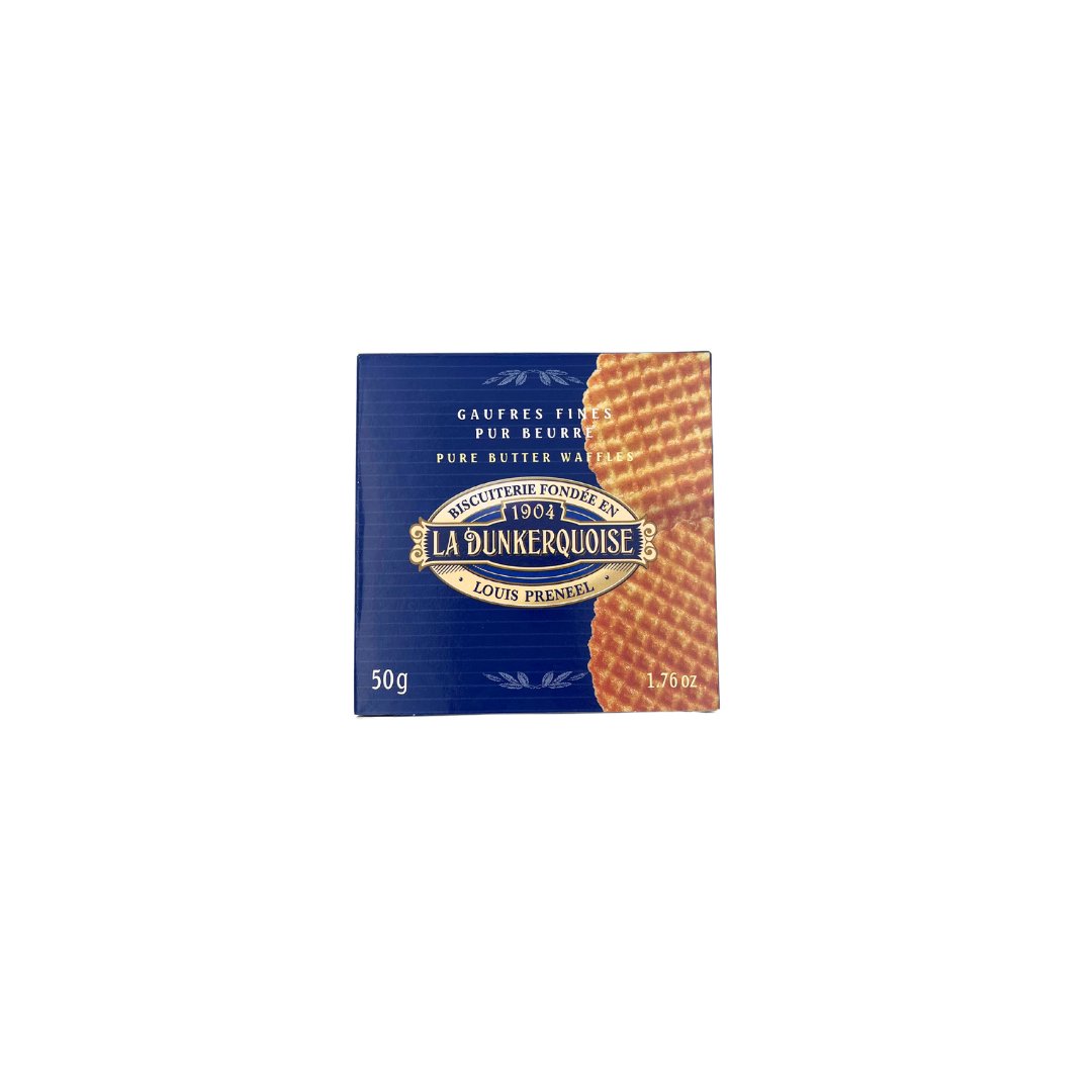 La Dunkerquoise - Gaufres fines pur beurre 50 g - La Dunkerquoise