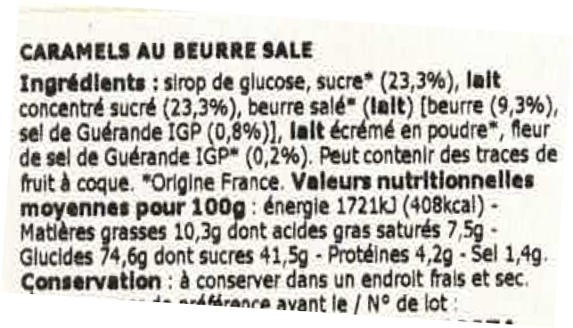 Les Sens du Terroir - Caramels tendres au beurre salé 120 g - Les Sens du Terroir - Image 2