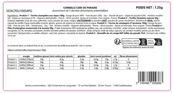 Près des Gourmets - Coffret "Coin de Paradis" - Près des Gourmets - Image 3