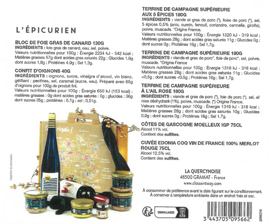 Clos Saint Sozy - Coffret "Epicurien" - Clos Saint Sozy - Image 2