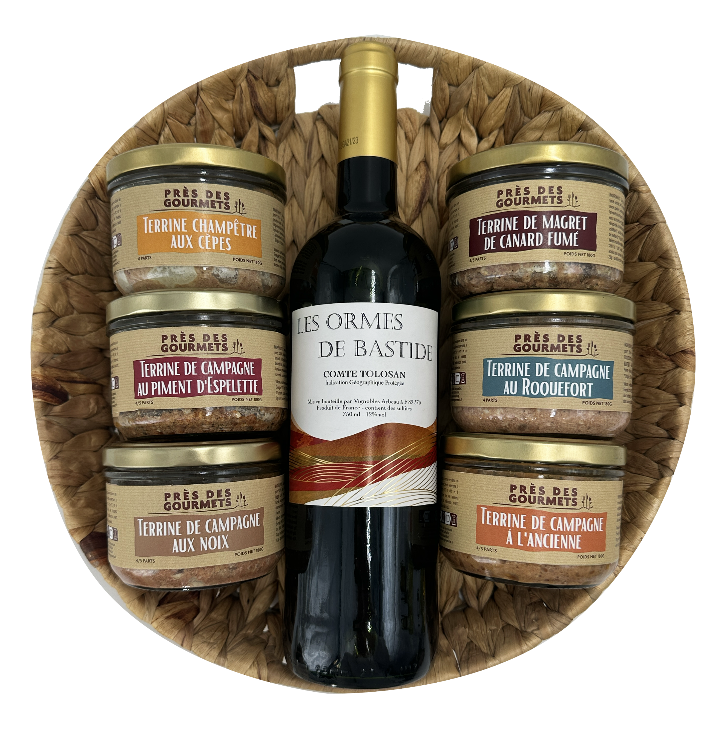 Près des Gourmets - Coffret "Le plateau du terroir" - Près des Gourmets