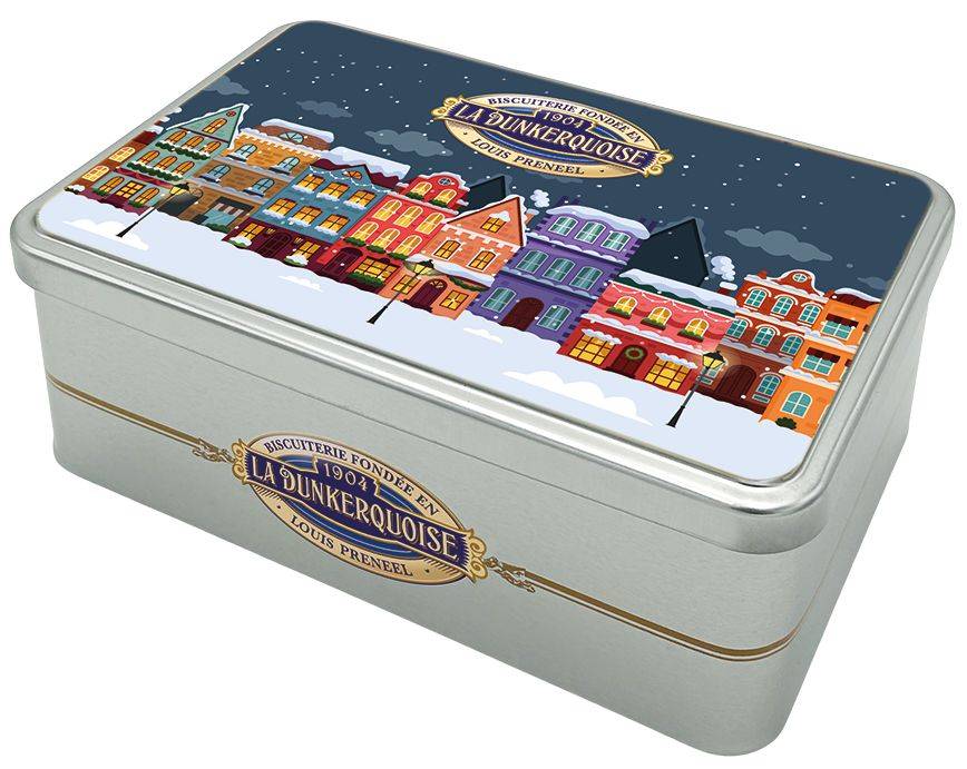 La Dunkerquoise - Coffret "Hiver" Gaufres Fines Pur Beurre 300g - La Dunkerquoise
