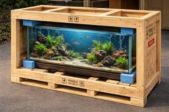 Aquatlantis - Ensemble aquarium et meuble blanc - 284 L - Aquatlantis - Image 2