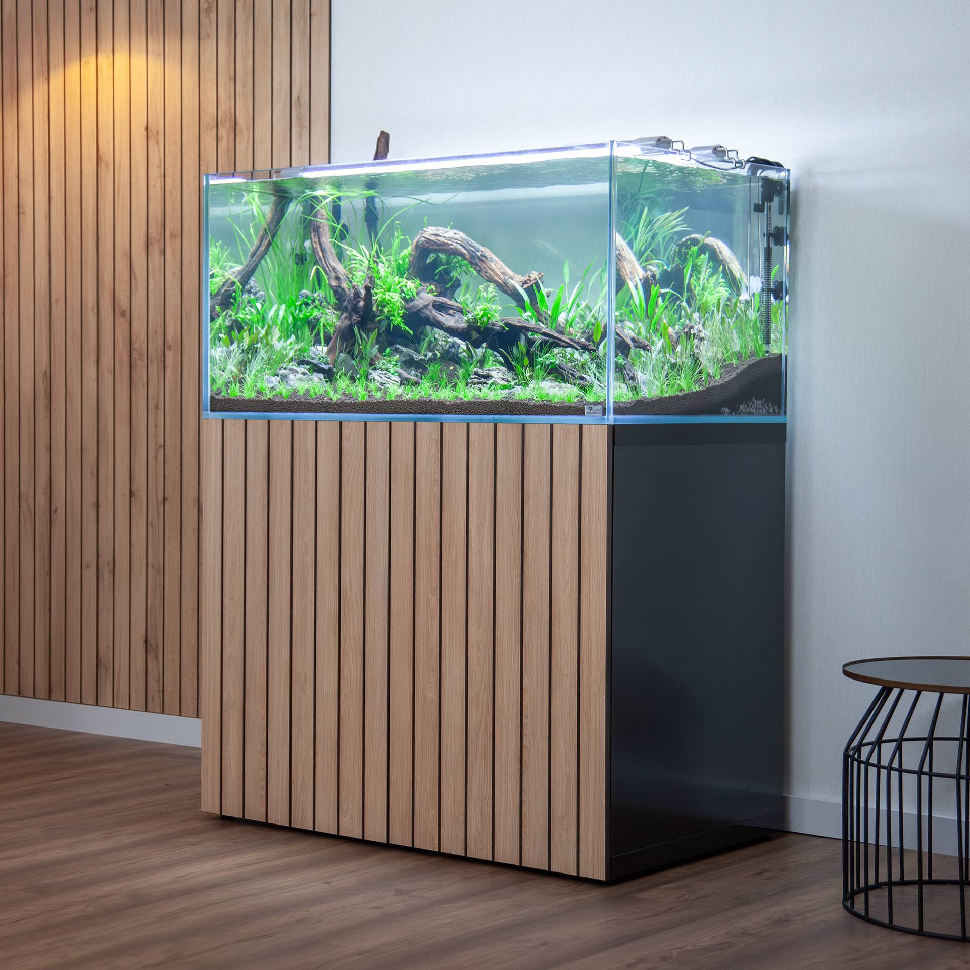 Aquatlantis - Ensemble aquarium et meuble blanc - 284 L - Aquatlantis - Image 3